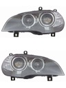 REJILLAS FAROS BMW X5 E70 09-13 D1S DIODO LUMINOSO LED IZQUIERDA+DERECHA 