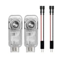 2 PIEZAS LUZ POWITALNE DIODO LUMINOSO DIODO LUMINOSO LED DE PUERTA COCHE PARA AUDI A4L A5 A6L A7 A8L Q3 Q5 Q7 DIODO LUMINOSO DIODO LUMINOSO LED 