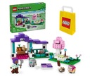 KLOCKI LEGO MINECRAFT 21253 REZERWAT ZWIERZĄT PREZENT DLA DZIECKA + TORBA