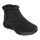 Topánky Skechers On The Go Joy Bundle Up 15501-BBK KOŽENÁ TEPLÁ KOŽUŠINA