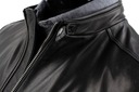Pánska kožená rocková bunda DORJAN ROB450 S Dominujúci vzor bez vzoru
