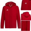 ДЕТСКАЯ СПОРТИВНАЯ КУРТКА ADIDAS, КРАСНАЯ, 128 СМ