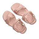 Pohodlné Dámske Sandále Azaleia Ružová Hrubá Podrážka Na Rzep 35-36 Materiál vložky plast