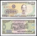 $ Wietnam 1000 DONG P-106a UNC 1988