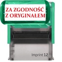 Отпечатка для соответствия оригинальной Trodat 8912 в офисную компанию Zielona