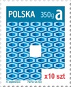 Aktualne znaczki pocztowe o wartości 58 zł, Poczta Polska
