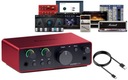 FOCUSRITE SCARLETT SOLO 4RD 4GEN + ПРОГРАММНОЕ ОБЕСПЕЧЕНИЕ