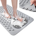 ПРОТИВОСКОЛЬЗЯЩИЙ КОВрик ДЛЯ ВАННОЙ С ПРИСОСАМИ И МАССАЖНЫМИ ТОЧКАМИ