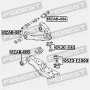 MANCHON BRAS DE SUSPENSION GORNEGO AVANT FEBEST MZAB-087photo 15