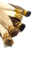 VLASY PRIPEVNENÁ Prírodná PRAMENE 50cm krúžky č.24 Farba vlasov stredná blond