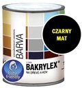 BAKRYLEX Краска для детской площадки, игрушки, МАТОВАЯ, 0,7 кг, ЧЕРНАЯ