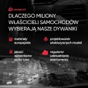 ЕЛЕМЕНТ КИЛИМКИ РЕЗИНА 3D DO FORD MONDEO, 2014-2016, SEDAN, 4 SZT.  (17522964809) фото min 12