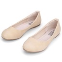 Balerinki beżowe-6 Spina 39 Beżowy