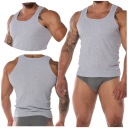 МУЖСКОЙ ХЛОПКОВЫЙ ЖИЛЕТ-ФУТБОЛКА 3XL