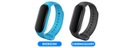 Pasek opaska do xiaomi mi band 5 6 7 gumowa brązowa złota kolorowa mocna