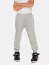 СПОРТИВНЫЕ БРЮКИ ДЛЯ МАЛЬЧИКОВ, ХЛОПОК, серые 122-128