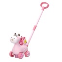 PUSHER PUSH ON A STICK COW PINK BUBBLE МАШИНА
