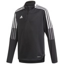 Bluza dla dzieci adidas Tiro 21 czarna R. 116cm Stan opakowania oryginalne