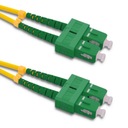 Оптоволоконный патч-корд Qoltec SC/APC - SC/APC | Одномодовый | 9/125 | 2м