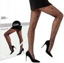КОЛГОТКИ GATTA FUNNY 12 20 DEN 2-S NERO