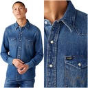 ДЖИНСОВАЯ РУБАШКА МУЖСКАЯ WRANGLER 27MW 1 ГОД 2XL