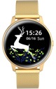 Золотые умные часы G.Rossi SW015-3