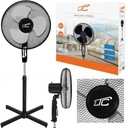 ВЕНТИЛЯТОР НАПОЛЬНЫЙ ТИХИЙ И МОЩНЫЙ 40ВТ ЧЕРНЫЙ - LTC