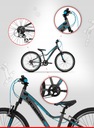 24-дюймовый АЛЮМИНИЕВЫЙ ВЕЛОСИПЕД TABOU POISON 2.0 SHIMANO MOUNTAIN MTB, ВЫСОКОЕ КАЧЕСТВО