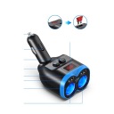 РОЗПОДІЛЮВАЧ ГНІЗДА ПРИКУРЮВАЧА 12-24V 2XUSB QC3.0 TYP-C  (17515515939) фото min 6