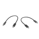 -Magideal 2Pcs Usb C C Ke Mikro Usb Mengecas Data