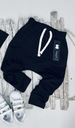 Nohavice Despacito joggery tepláky basic čierne 128 cm Značka Despacito BabyBoy