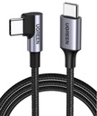 Кабель Fast USB Type-C USB-C 3A 2 м QC 4.0 PD угловой кабель Huawei HTC 60 Вт