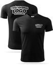 Męska koszulka sportowa oddychająca + Twój napis Kod producenta HVR termoaktywne