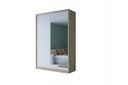 IDA ШКАФ 170 х 248 ROYAL - СОНОМА + БЕЛЫЙ + ЗЕРКАЛО