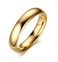 ГЛАДКОЕ ЗОЛОТОЕ КОЛЬЦО С ПЕЧАТКОЙ ИЗ ВОЛЬФРАМА 6 ММ R30