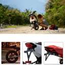 КРІПЛЕННЯ КРІПЛЕННЯ TABLICYREJESTRACYJNEJ UNIWERSALNEBLACK MOTOCYKLSWIATLEMLED  фото 13