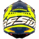 CASSIDA PRO2 CASCO PARA MOTOCICLETA CROSS WLOKNO SZKLANE 