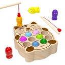 БОЛЬШАЯ ДЕРЕВЯННАЯ ИГРА НА РЫБАЛКУ