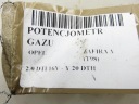 ПОТЕНЦІОМЕТР ГАЗУ OPEL ZAFIRA A 2.0 DTI - 20 DTH 9202341BT 6PV00811400  (18794961313) фото min 6