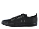 Buty młodzieżowe trampki czarne skóra BIG STAR 38 Stan opakowania oryginalne