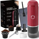 Портативная мини -кофемашина Mini для наземной капсулы нагревает воду 19 бар 100 Вт