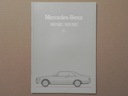 Prospekt - MERCEDES S-KLASSE W126 SEC COUPE C126 - 1983 r