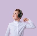 Ochranné slúchadlá detské chrániče sluchu 3roky+ čierna SafeTeddy Stav balenia originálne