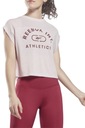 Женская спортивная тренировочная футболка REEBOK для бега, размер XS