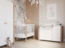 Дитяче ліжечко Étude Біле 120х60 см / YappyKids