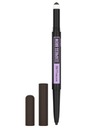 Maybelline Express Brow Satin Duo obojstranná ceruzka na obočie 05 Black Brown Kód výrobcu 26485UNIW