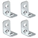 4 х угловой соединитель, угол 25х25х16 мм