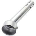 ГЛУШНИК ВИПУСКНИЙ МОТОЦИКЛЕТНИЙ СТАЛЕВИЙ 48MM 25X48X175 MM КУТОВИЙ 135°  (18884863809) фото min 13