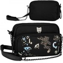 ЧЕРНАЯ СУМКА НА ПЛЕЧЕ MONSTER ВЫСОКАЯ