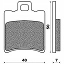 Передние тормозные колодки Malossi Yamaha Aerox 50 Neos Jog AXIS BWS SLIDER